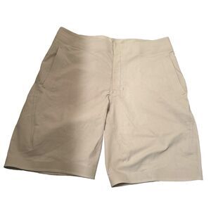 DESCENTE Regular Fit khaki Shorts Size 34x9 Beige DAMNGD92U BOA